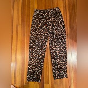 J.Crew Size 2 NWT Leopard Pants